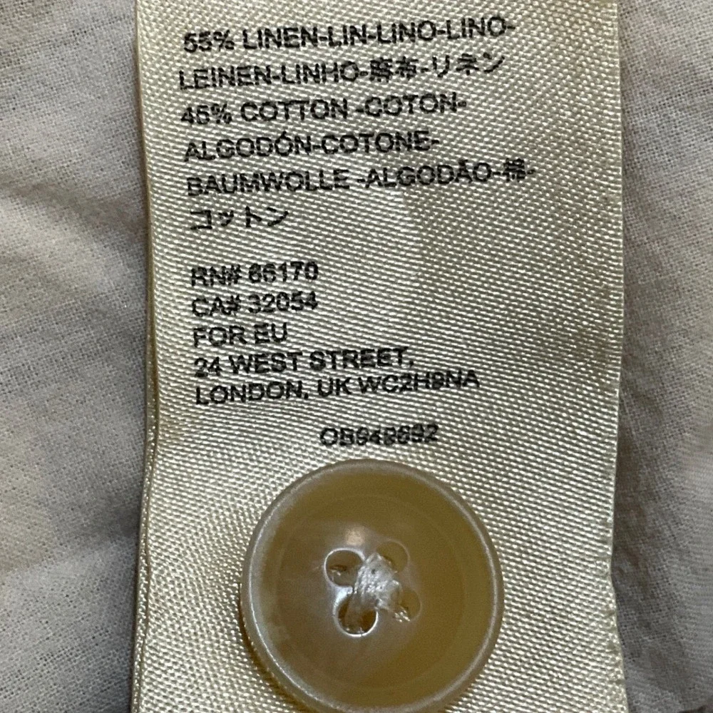 Anthropologie linen blend